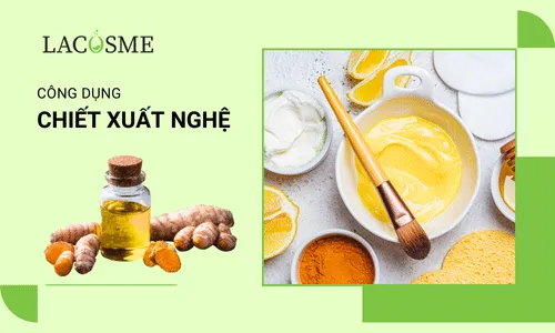 Công dụng của chiết xuất nghệ trong sản phẩm dành cho da dễ kích ứng